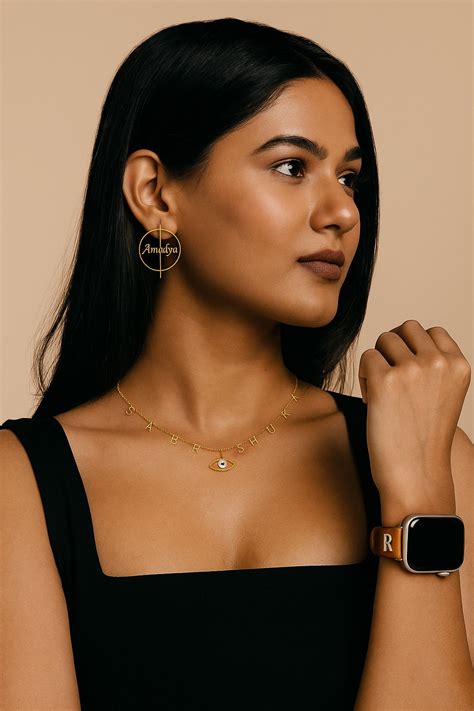 Personalized Name & Heart Hoop Earrings – Bansri Design