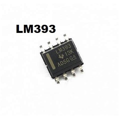 LM393 SOP8 SMD Low Power Low Offset Voltage Dual Comparator - FR438
