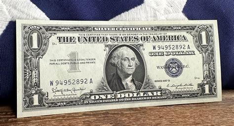 The 1957 Silver Certificate: A Piece of American History