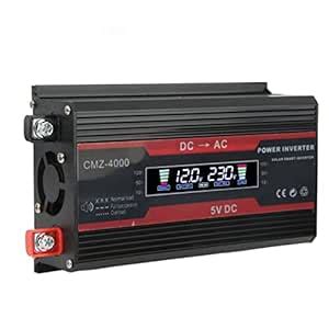 Adium Car Charger Power Inverter Dual USB 300W 12V to 230V Modified ...