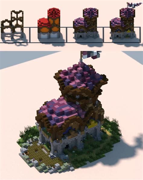 Image result for Minecraft Fantasy Forge Tutorial Build