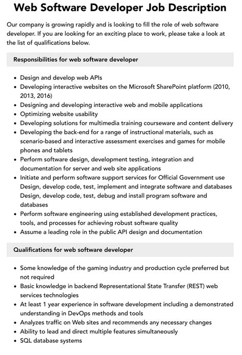 Image result for Web Software Developer Jobs