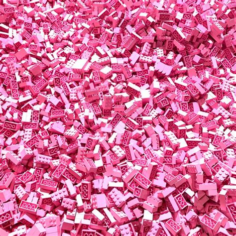 Full frame shot of pink toy blocks | Premium Photo