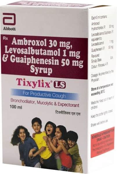 Tixylix LS Syrup: Uses, Side Effects, Price, Dosage & More Info - PharmEasy