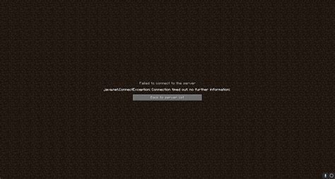 Connection Timed Out Minecraft 的图像结果