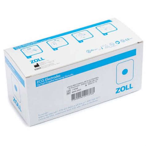 ZOLL ECG Rectangular Electrodes | Bound Tree
