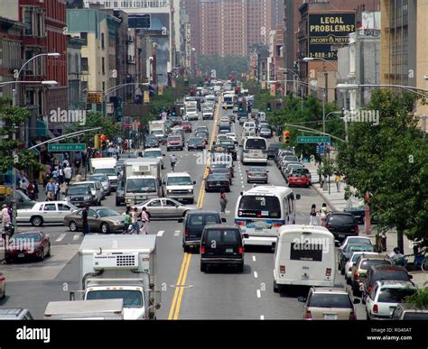 USA, United States of America, New York City: Harlem, 125th Street Stock Photo - Alamy