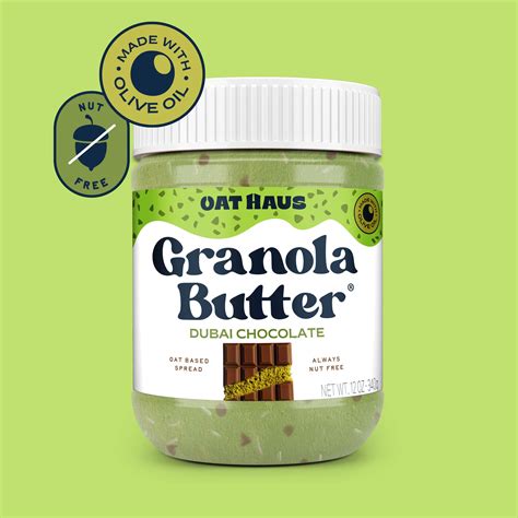 Dubai Chocolate Granola Butter ® (Nut-Free, School-Safe, Gluten-Free ...