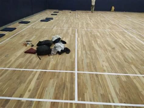 Badminton Wooden Flooring - Read Teak Wood Badminton Court Manufacturer ...