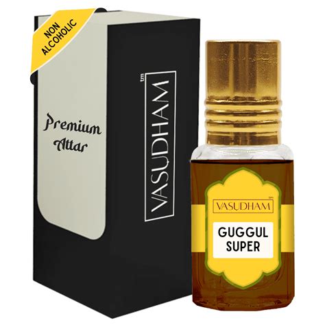 Guggul Super Attar Premium Roll-on Perfume Oil | Alcohol Free and Long ...