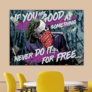 PAPER PLANE DESIGN Large Canvas Motivational Framed Posters. (36 INCH X ...
