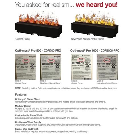 Image result for Dimplex Opti Myst Problems