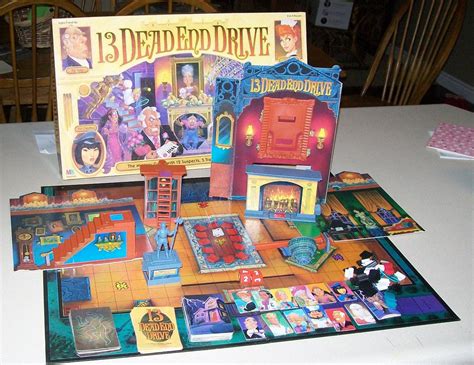 vintage 1993 13 DEAD END DRIVE board game COMPLETE VERY NICE clue ...