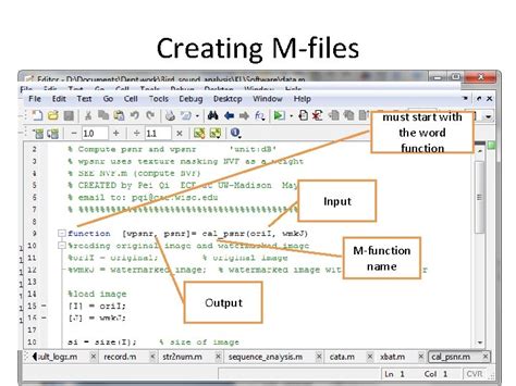 Matlab Editor Basics 的图像结果