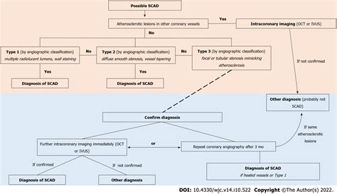 Spontaneous coronary artery dissection: A review of diagnostic methods ...