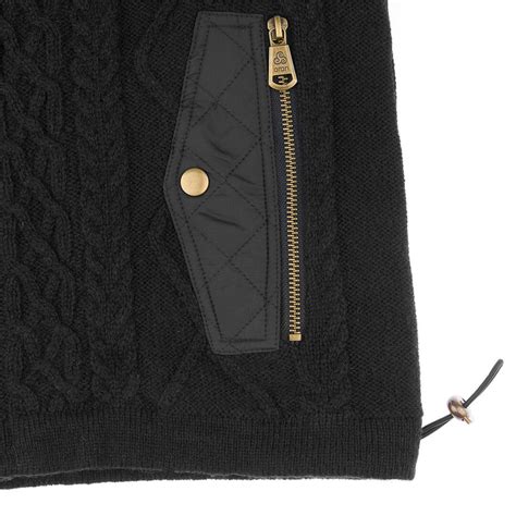 Women's Wool Vest Black - Woolville.com