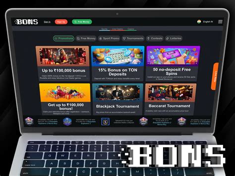 Bons Casino and Sports Betting Website in India