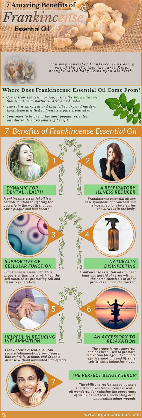 7 Amazing Benefits of Frankincense Essential Oil - Organic Aromas