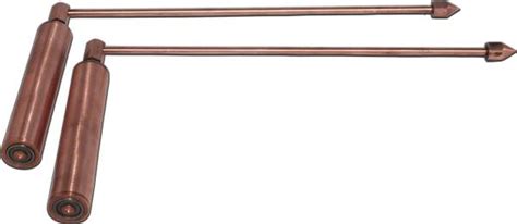 Shubh Sanket Vastu Copper Dowsing Rod Pair for Vastu - 14 Inch (L Rods ...