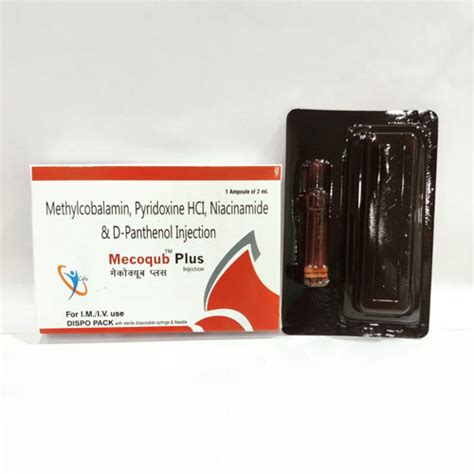 MECOQUB-PLUS Injection Cubic Lifesciences Pvt. Ltd.