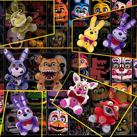 FNAF Plush: Spring Bonnie Plush 9.8",Five Nights Bonnie Foxy Freddy ...