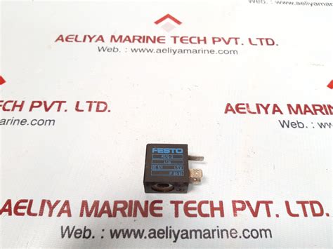 Festo msfg-12 solenoid coil 12v dc – Aeliya Marine Tech