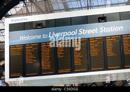 Departures board english british rail station Reading Berkshire Stock ...