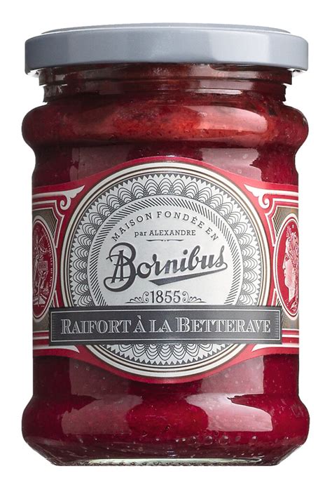 Hrean cu sfecla rosie, hrean cu sfecla rosie, Bornibus, 250 g, Sticla ...