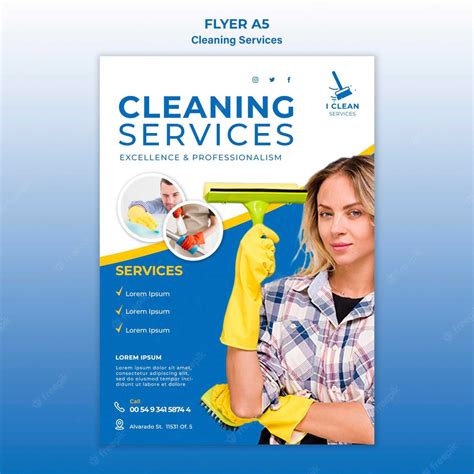 Cleaning Flyer PSD, 10+ High Quality Free PSD Templates For Download ...