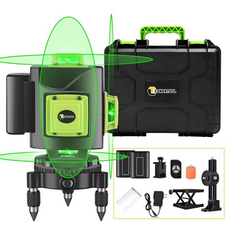 Buy Laser Level, 16 Lines Laser Level Self Leveling, 4x360° 4D Green ...