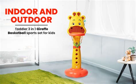 Buy 3 in 1 Giraffe Basketball (PGS-7703) Online at Low Prices in India ...