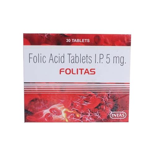 Folitas - Strip of 30 Tablets : Amazon.in: Health & Personal Care