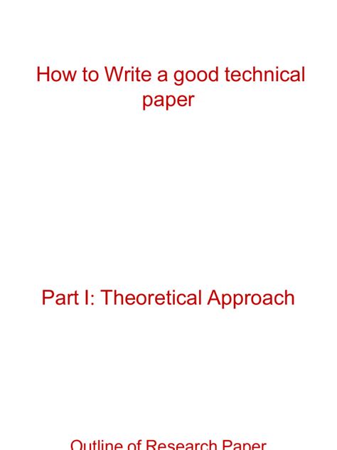 Image result for How to Write a Tutorial Paper
