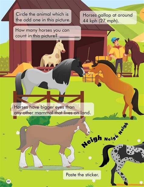 Buy Dreamland Explore the Farm Activity Book with Stickers and 3D ...