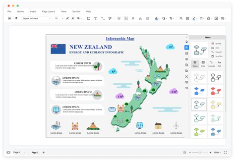 Free Map Software with Free Templates - EdrawMax