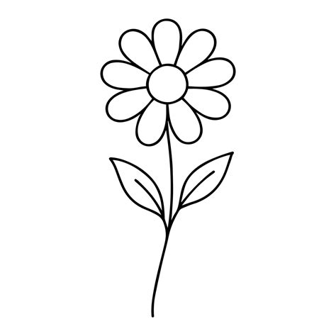 Easy Christmas Tree Drawing | Easy Line Drawings