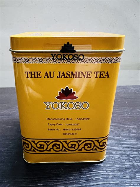 Yokoso The AU Jasmine Tea, 227 g, Yellow & Red, Medium : Amazon.in ...
