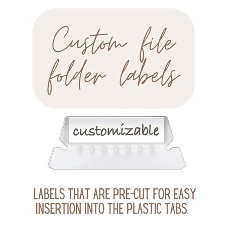 Image result for Hanging File Labels