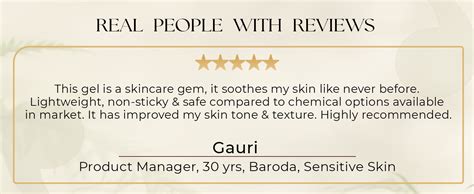 Sadhev Aloe Vera & Saffron Gel With Kumkumadi Tailam | Lightweight ...