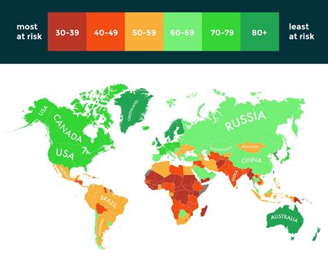 Quali sono i paesi più in pericolo a causa dei cambiamenti climatici