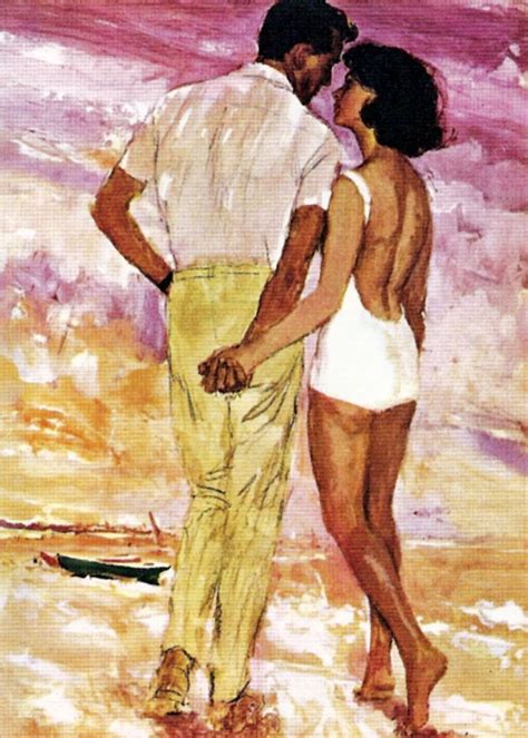 beach vintage illustration
