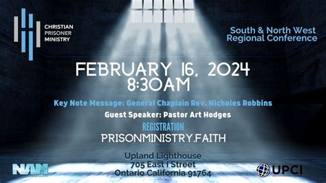 South & North West Regional CPM Conference, Upland Lighthouse Church ...
