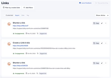 Image result for Example of Bitly Link