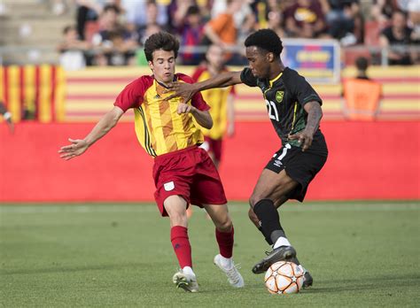 FC Barcelona players feature as Catalonia beat Jamaica 6-0