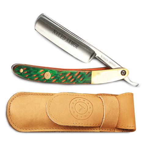 Straight Edge Razor Mens – Shave Ready, Japanese Steel, Knife Sharp ...