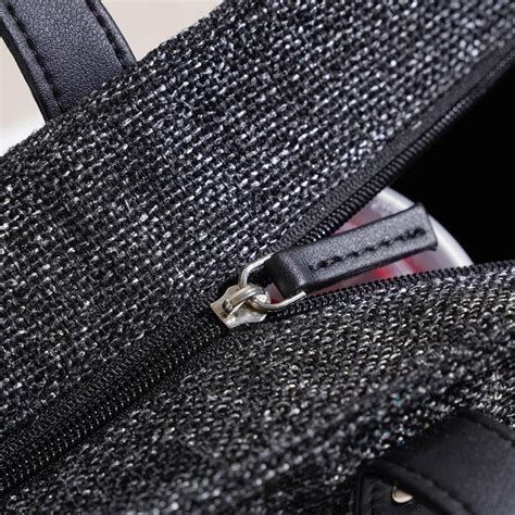 Eco Friendly Jute Lunch Bag Black And Teal 15 x 10 Inch Online ...