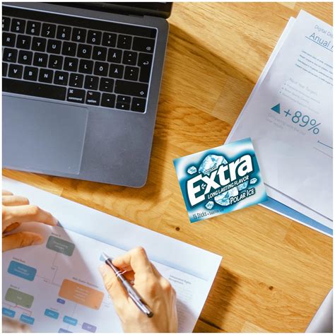 EXTRA Chewing Gum Sugar-Free, Polar Ice Flavor, 8 India | Ubuy