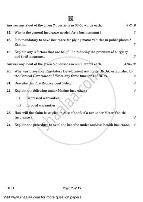 Functions of Insurance Class 12 Commerce 的图像结果