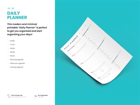 16 Best Printable Daily Planner - Inspiration & Productivity for Everyone