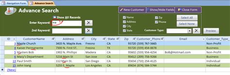 Image result for Access SearchForRecord